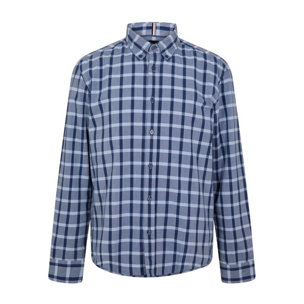 Boss Mens Liam Regular Shirt / Medium Blue
